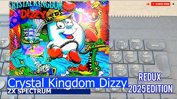 ZX Spectrum -=Crystal Kingdom Dizzy=- redux 2025 edition