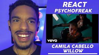 React Camila Cabello - psychofreak (Official Music Video) ft. WILLOW