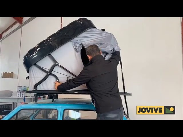 Cómo instalar la tienda de techo para coche Jovive Tent 👍 