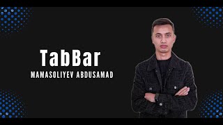 UiTabbarController, TabBar, Swift, Xcode, Uzbek Tilida