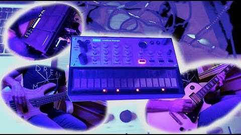 All instruments with Volca Keys 128 steps sequencer (flux mode)