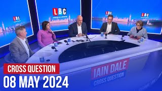 Cross Question with Iain Dale 08/05 | Watch live