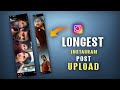 Upload longest post instagram in mobile  trending photo in telugu santhosh rcf instagram trending