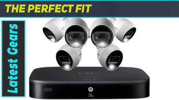 Lorex 4K 8-Channel 2TB Wired DVR System with 6X Active Deterrence Bullet Cameras