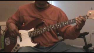 Bass line cover for Debarge song - All This Love