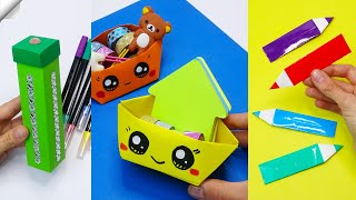 7 Diy School Supplies Easy Diy Paper Crafts Ideas