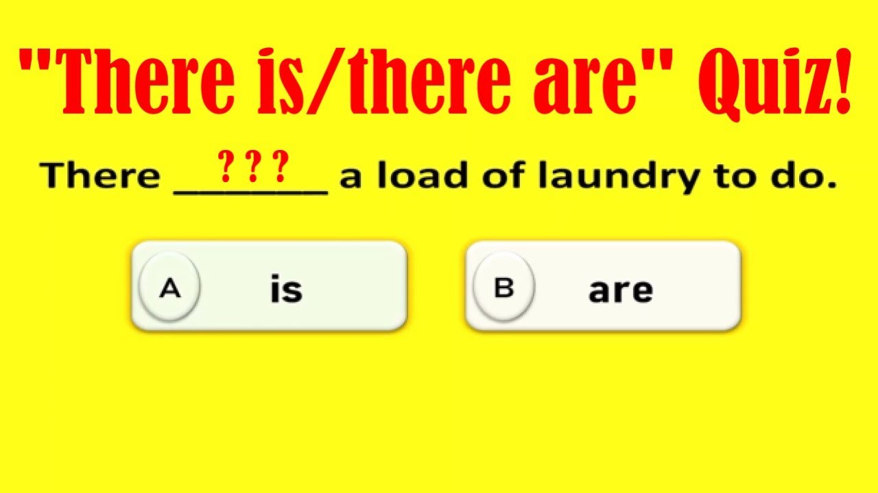 There is/There are Quiz! English Grammar Quiz. Learn and improve grammar.