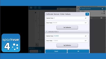 Calibrate pH sensor (SPARKvue)