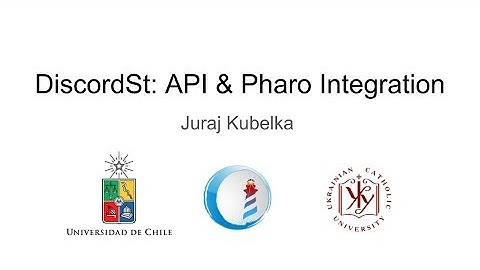 DiscordSt: API & Pharo Integration by Juraj Kubelka