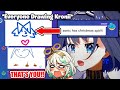 Kronii Can’t Recognize Herself After Everyone Drew Her 【Hololive EN】