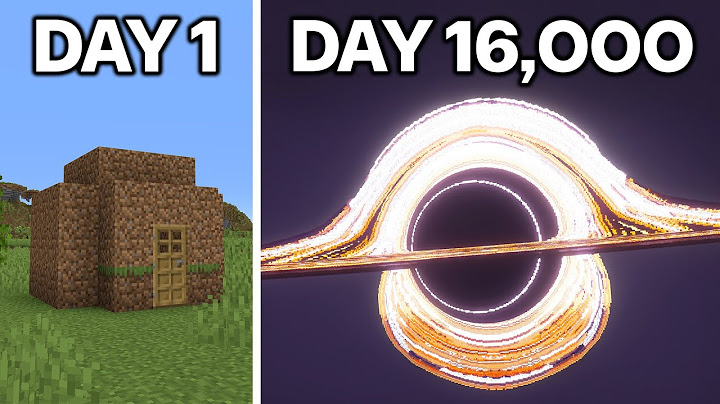 I Survived 16,000 Days in Minecraft [WORLD TOUR]