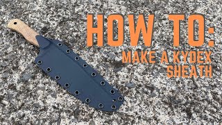 How To Make A Kydex Sheath