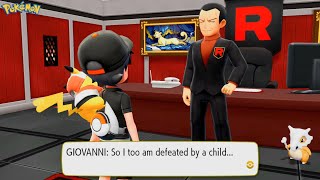 Pokémon let's Go: Team Rocket Underground Hideout, Beat Grunt, Archer & Giovanni - 2 Player