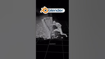 Destruction + Rebar deformation | Tutorial on Patreon🔥(RBD Lab addon for Blender)