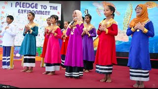 Feydhoo School Choir Sing Marine Conservation Song for Vaavoshi Festival 2022 Maldives