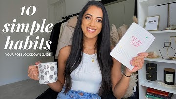 10 simple habits for post lockdown life | Tanvi