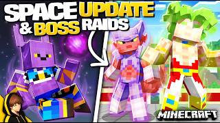 I UPDATED Space & Added BOSS RAIDS to MINECRAFT!! | Dragon Block Noea v1.0 screenshot 2