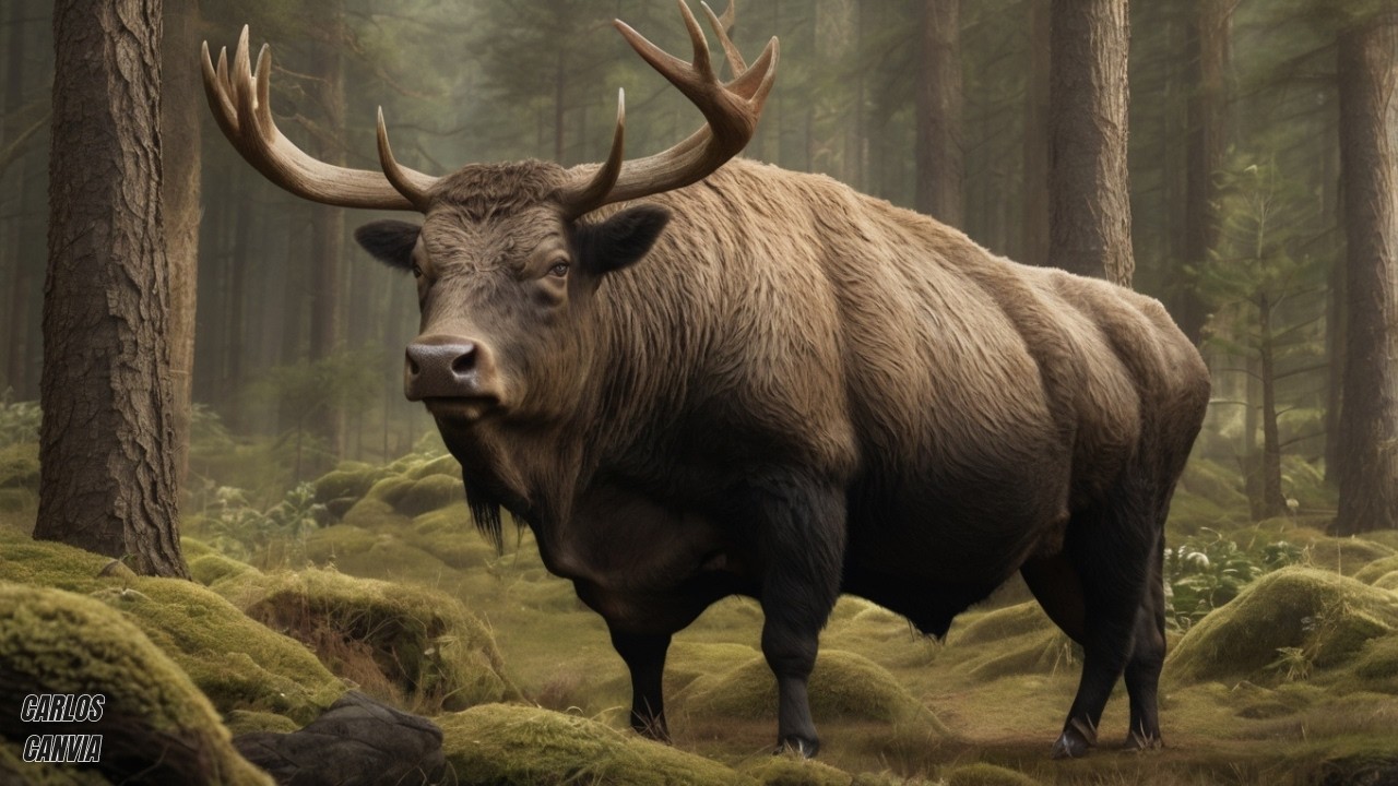 El Alce Toro El Gigante del Bosque - YouTube
