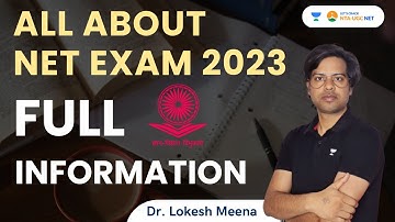 All About Net Exam 2023 | Full Information | Dr Lokesh Meena