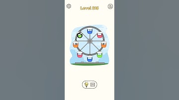 🧠DOP : Draw One Part All Levels-216 Gameplay Solution 👍 #shorts