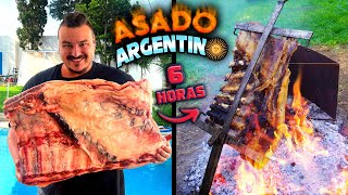 Asado ARGENTINO a la CRUZ DE +25kg de WAGYU 🥩
