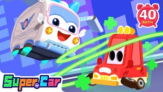 Protecting Our Friends & More Super Car Cartoons & Kids Songs | Kids Videos | Cars World by Super Car - Cartoons and Stories 24,853 views 9 days ago 32 minutes