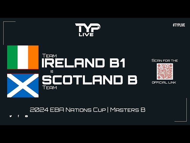 Ireland B1 v Scotland B, Masters B, 2024 EBA Nations Cup