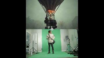 Green Screen Before And After #3D #VFX #GreenScreen #BeforeAndAfter #LikeVisions #UnrealEngine