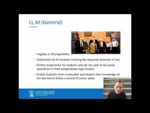 Intellectual Property & Information Technology Law - LLM - Trinity College Dublin - TCD