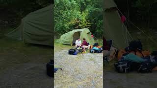 Putting the camping in #motocamping #tet #shorts