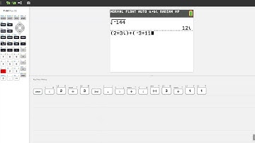 Complex Numbers on TI 83/84