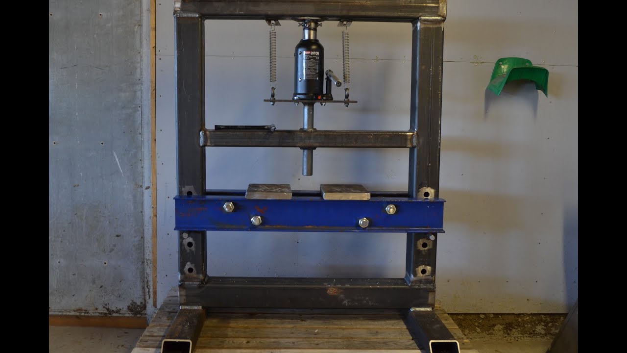 DIY Hydraulic Press YouTube