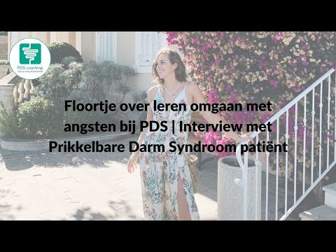 Omgaan met angsten bij PDS (prikkelbare darm syndroom) en darmklachten - interview met Floortje