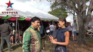 Play video: Hon. Andre Omer Siregar Consul General fron Indonisia in Asian Cultre Festival