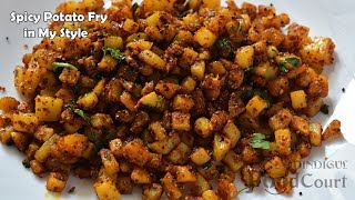 Potato Fry Aloo Fry Urulai Kilangu Varuval Potato Recipes