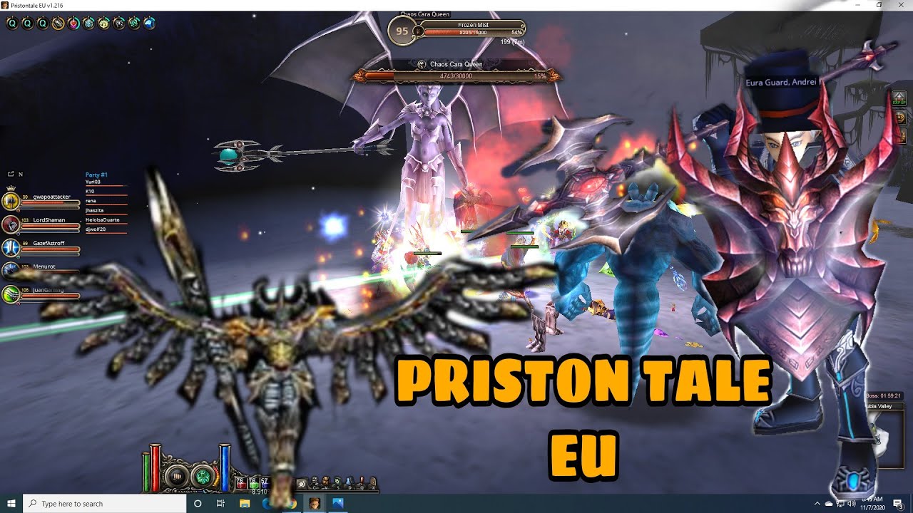 Pristontale EU Boss Quest - LVL 80-95 [SACRAMENTS]