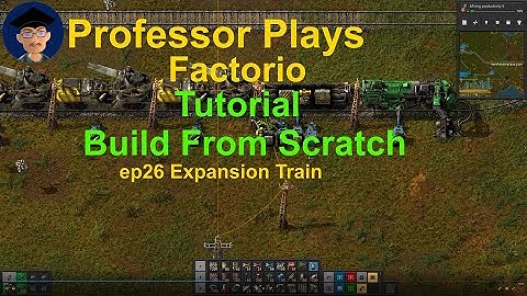 Factorio Tutorial Build From Scratch ep26 Expansion Train
