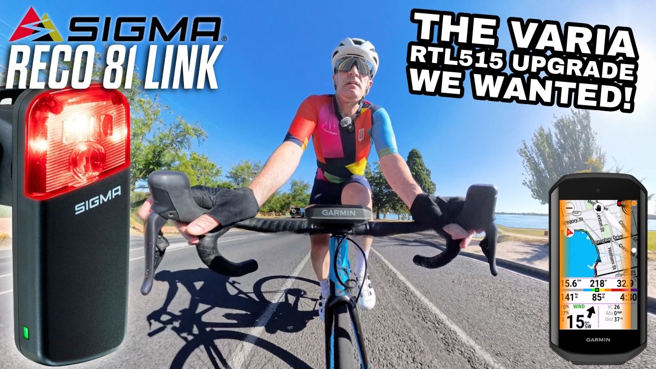 Обзор радара SIGMA RECO 81 Link: обновление для Garmin Varia 515, которого все ждали!