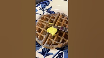 Trader Joe’s Ube Mochi pancake and waffle mix #traderjoes #traderjoesfinds