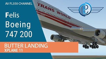 Felis B742 BUTTER Landing