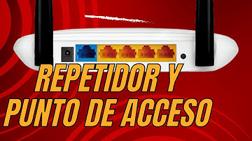 📶 Router TP LINK WR841N como REPETIDOR wifi y PUNTO DE ACCESO 👍