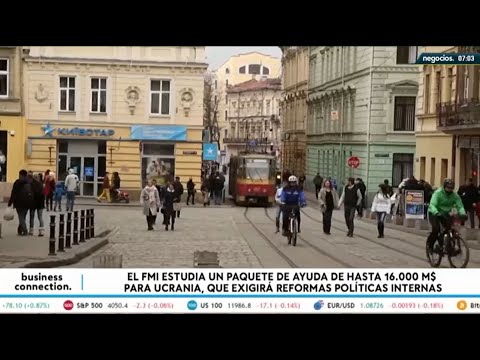 El FMI estudia un paquete de ayudas de hasta 16.000M para Ucrania, que exigir&aacute; reformas pol&iacute;ticas