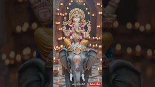 Ganesh ji hathi per sawar hokar Dharti log ja rahe hain bhakti# short video