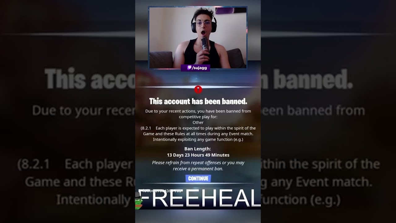 QREI BANEADO POR USAR HEALOFF 