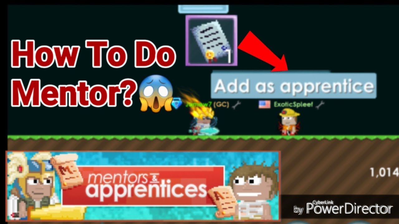 Mentors & Apprentices Update! ( HOW TO DO MENTORS? ) OMG! - Growtopia