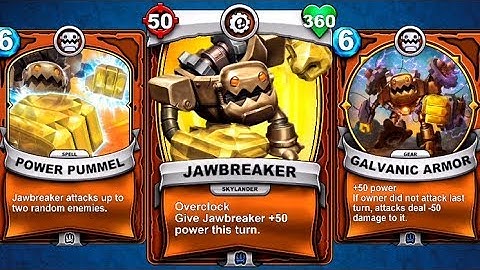 Jawbreaker Gameplay | Skylanders Battlecast