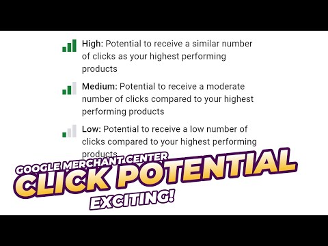 Google Merchant Center Click Potential