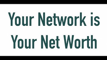 Your Network is Your Net Worth - Entrepreneur Bite w/ Scott