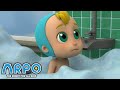 Arpo the Robot | BABY'S BATH TIME!!! | Funny Cartoons for Kids | Arpo and Daniel