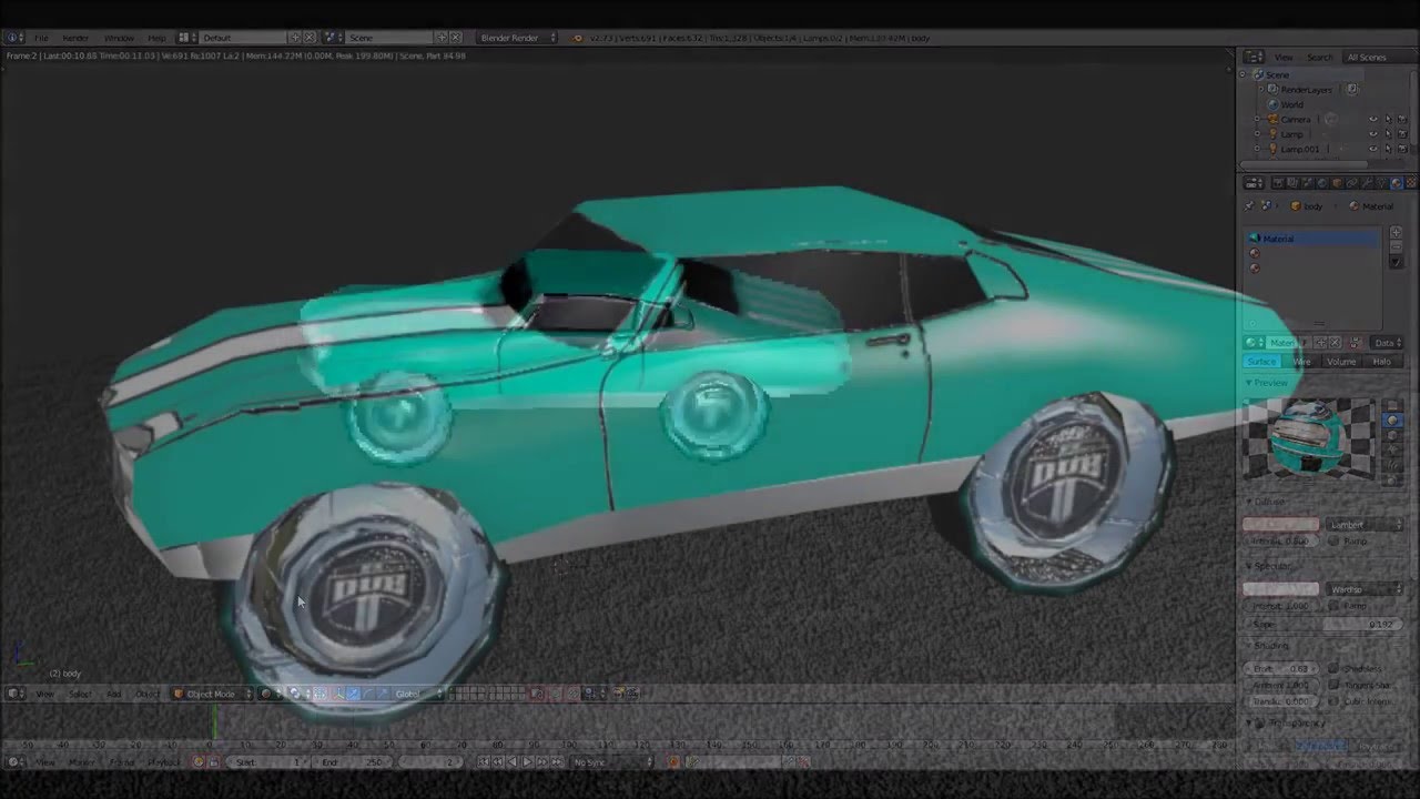 Game Asset "Donk"modeling and texturing YouTube